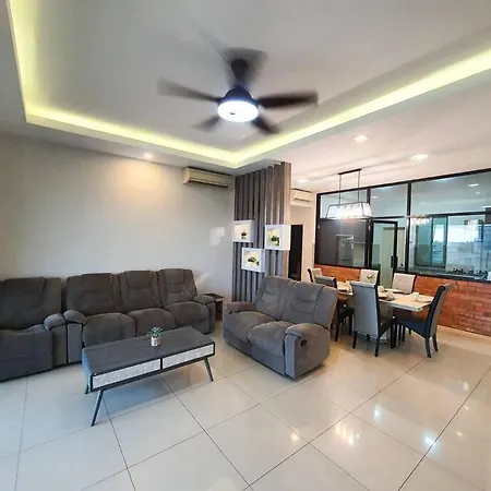 L Homestay The Loft Imago Spacious House Big Family Kota Kinabalu Exterior photo